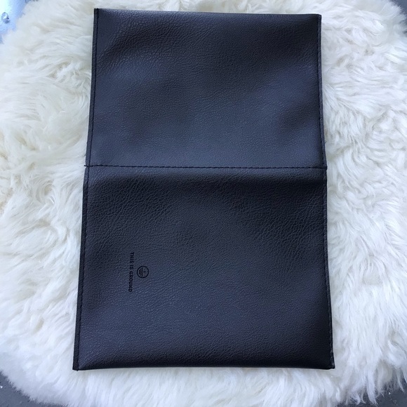 This is Ground All Leather Bi-fold Travel Passport Documents Pouch - Picture 9 of 9